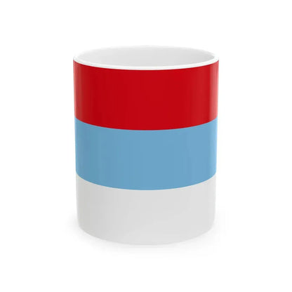 Flag of Montenegro 1993-2004 3-5 (Montenegro) White Coffee Mug 11oz - Go Mug Yourself