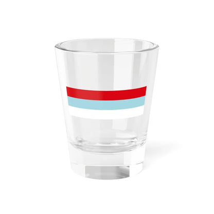 Flag of Montenegro 1993-2004 lighter blue color (Montenegro) Shot Glass 1.5oz 1.5oz - Go Mug Yourself