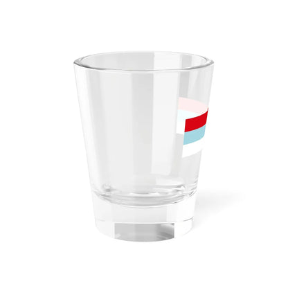 Flag of Montenegro 1993-2004 lighter blue color (Montenegro) Shot Glass 1.5oz - Go Mug Yourself