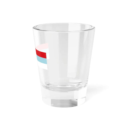 Flag of Montenegro 1993-2004 lighter blue color (Montenegro) Shot Glass 1.5oz - Go Mug Yourself