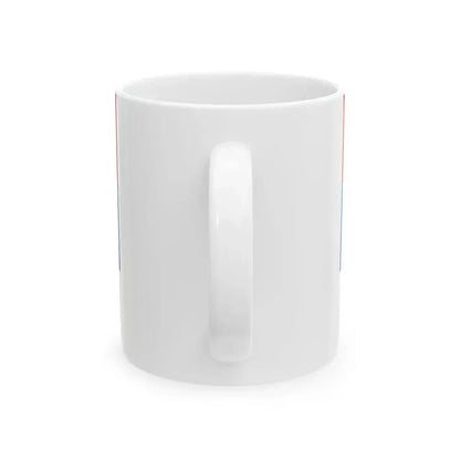 Flag of Montenegro peoples flag until 1905 Constitution (Montenegro) White Coffee Mug - Go Mug Yourself