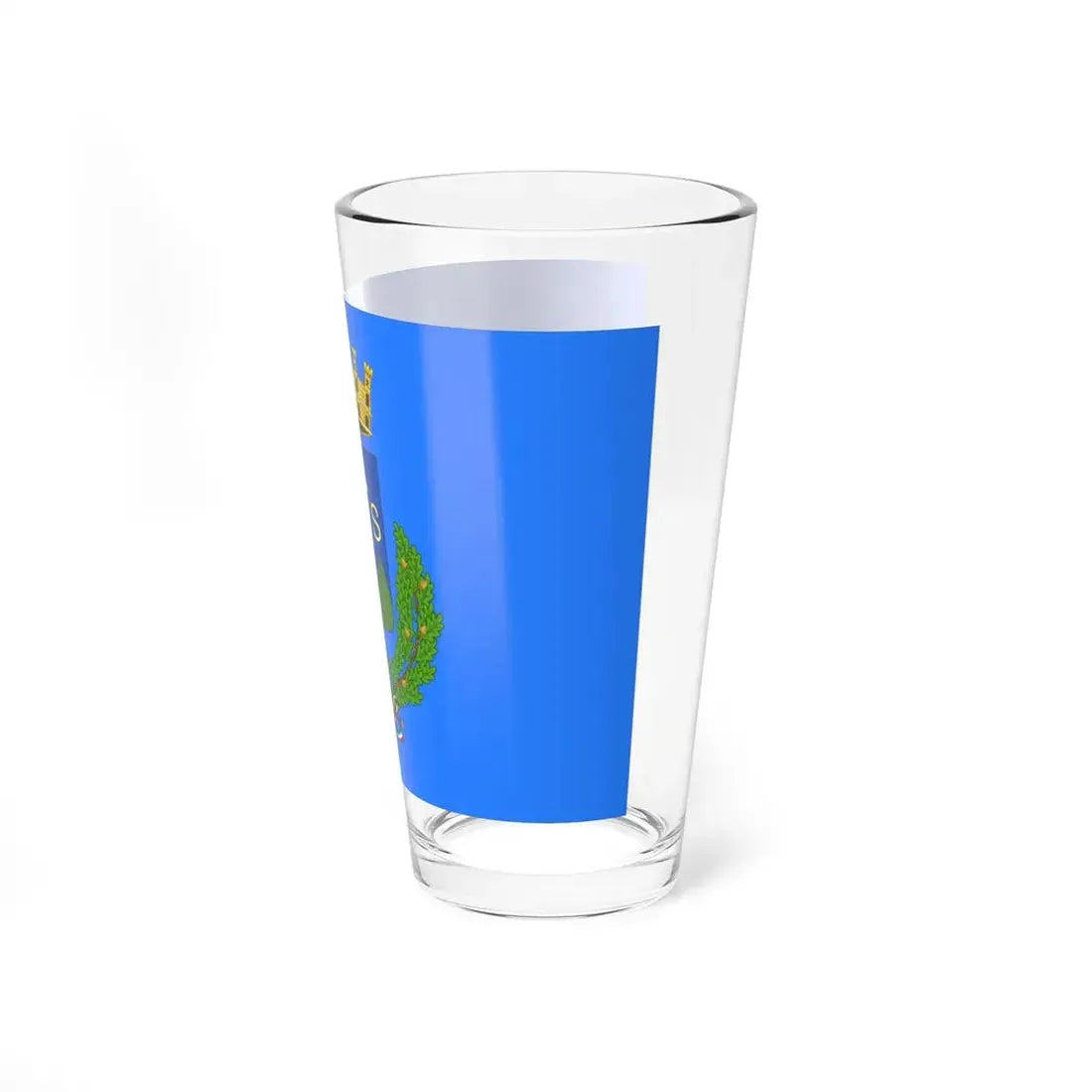 Flag of Montesilvano (Italy) Pint Glass 16oz - Go Mug Yourself