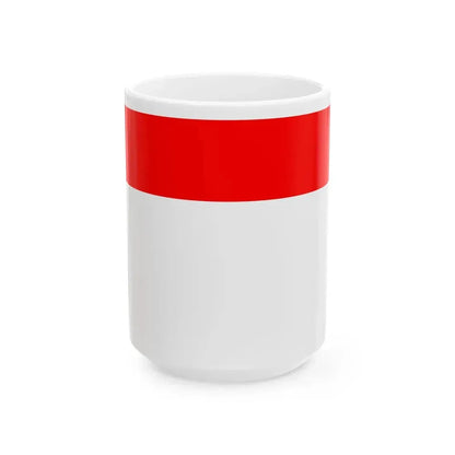 Flag of Montferrat (Italy) White Coffee Mug 15oz - Go Mug Yourself