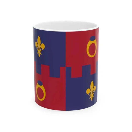 Flag of Montgomery County Maryland Fixed (United States) White Coffee Mug 11oz - Go Mug Yourself