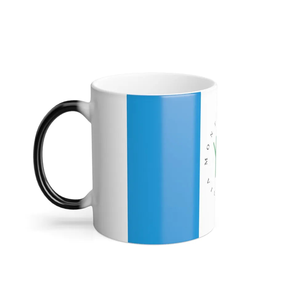Flag of Montgomery Village, Maryland - Color Changing Coffee Mug-Go Mug Yourself