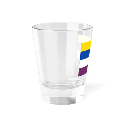 Flag of Montigny-le-Tilleul (Belgium) Shot Glass 1.5oz - Go Mug Yourself