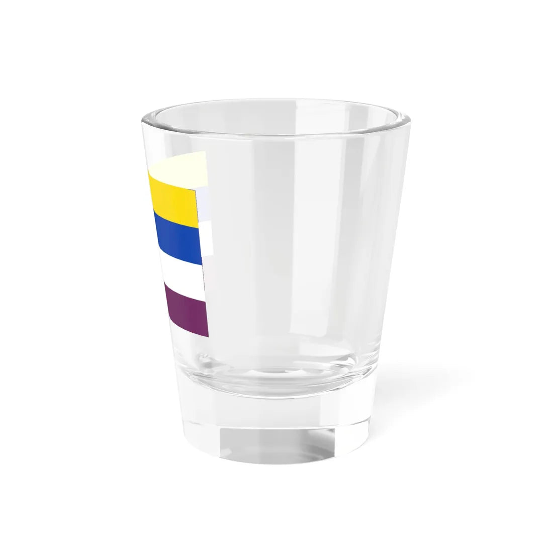 Flag of Montigny-le-Tilleul (Belgium) Shot Glass 1.5oz - Go Mug Yourself