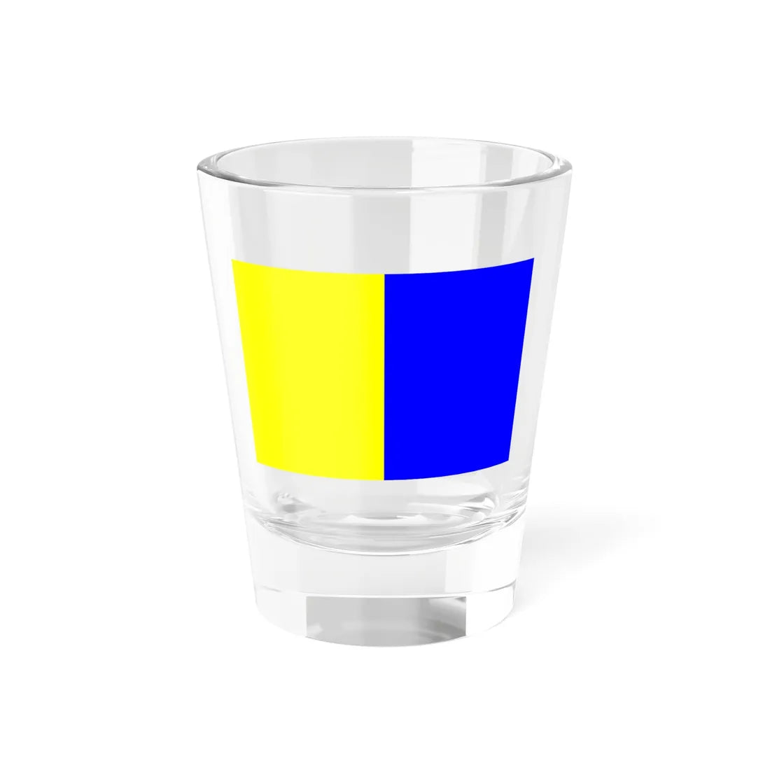 Flag of Montlucon (France) Shot Glass 1.5oz 1.5oz - Go Mug Yourself
