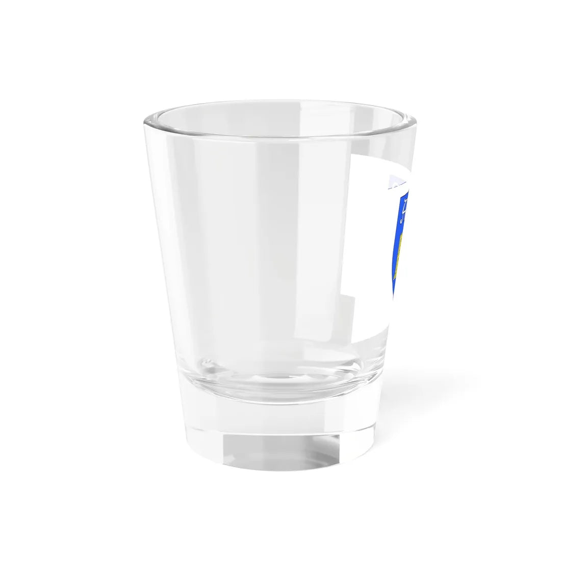 Flag of Montpellier (France) Shot Glass 1.5oz - Go Mug Yourself