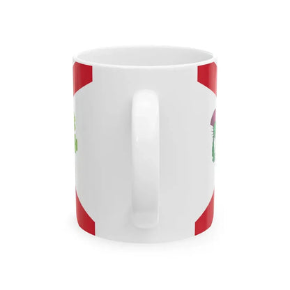 Flag of Montreal 1935-1939 (Canada) White Coffee Mug - Go Mug Yourself