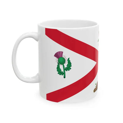 Flag of Montreal 1935-1939 (Canada) White Coffee Mug - Go Mug Yourself