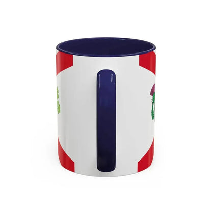 Flag of Montreal 1935 to 1939 Canada - Accent Coffee Mug - Go Mug Yourself