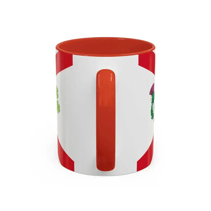 Flag of Montreal 1935 to 1939 Canada - Accent Coffee Mug - Go Mug Yourself