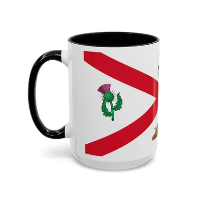 Flag of Montreal 1935 to 1939 Canada - Accent Coffee Mug - Go Mug Yourself