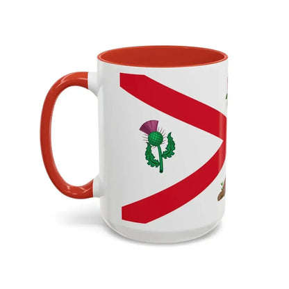 Flag of Montreal 1935 to 1939 Canada - Accent Coffee Mug - Go Mug Yourself
