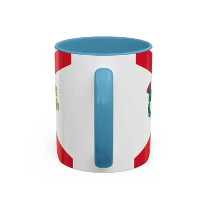 Flag of Montreal 1935 to 1939 Canada - Accent Coffee Mug - Go Mug Yourself