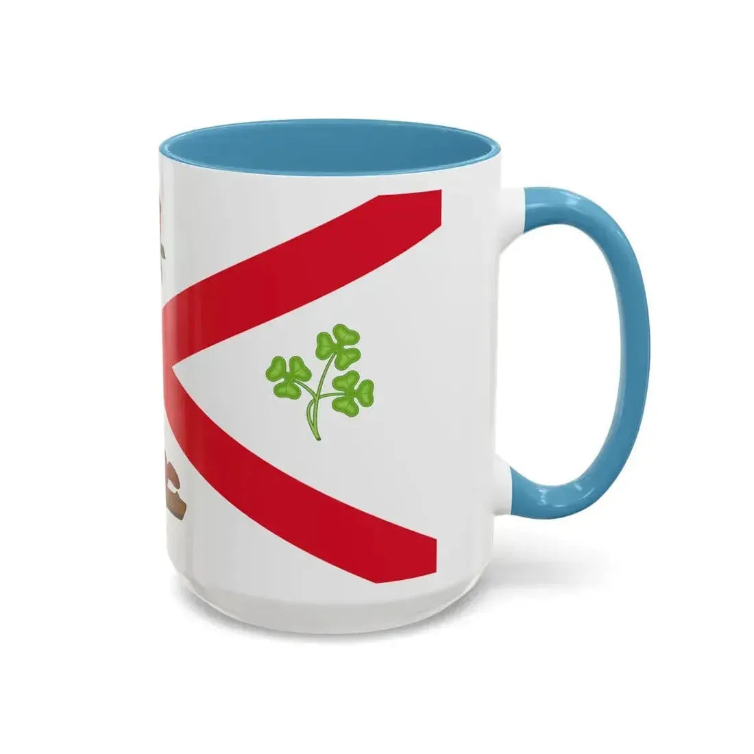Flag of Montreal 1935 to 1939 Canada - Accent Coffee Mug - Go Mug Yourself