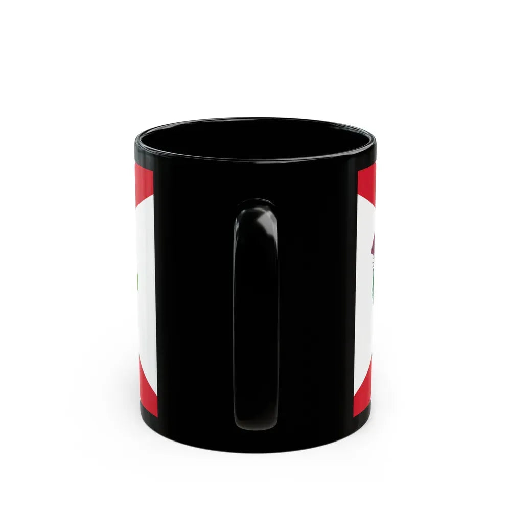 Flag of Montreal 1935 to 1939 Canada - Black Coffee Mug - Go Mug Yourself