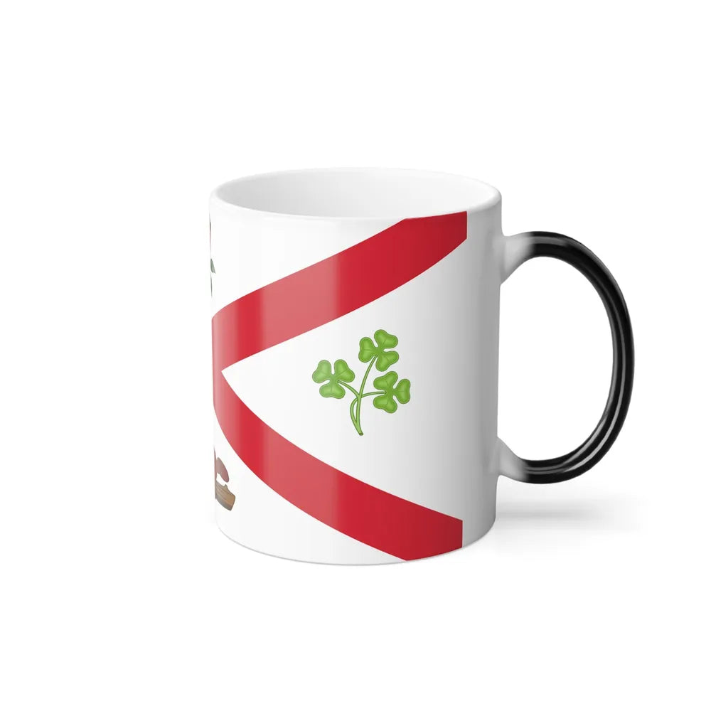 Flag of Montreal 1935 to 1939 Canada - Color Changing Coffee Mug-Go Mug Yourself