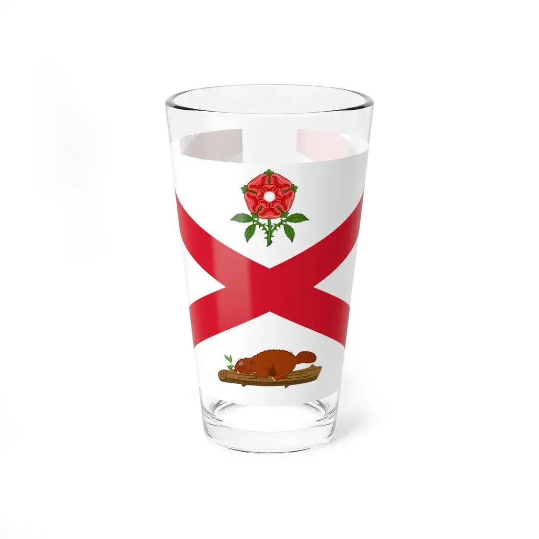 Flag of Montreal 1935 to 1939 Canada - Pint Glass 16oz 16oz - Go Mug Yourself