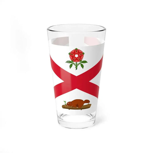 Flag of Montreal 1935 to 1939 Canada - Pint Glass 16oz 16oz - Go Mug Yourself