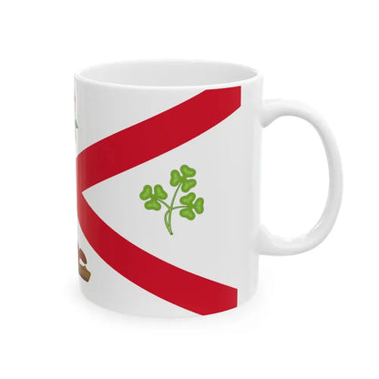Flag of Montreal 1935 to 1939 Canada - White Coffee Mug - Go Mug Yourself