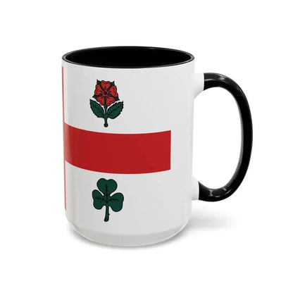 Flag of Montreal 1939 to 2017 Canada - Accent Coffee Mug - Go Mug Yourself