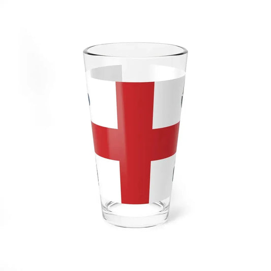 Flag of Montreal 1939 to 2017 Canada - Pint Glass 16oz 16oz - Go Mug Yourself