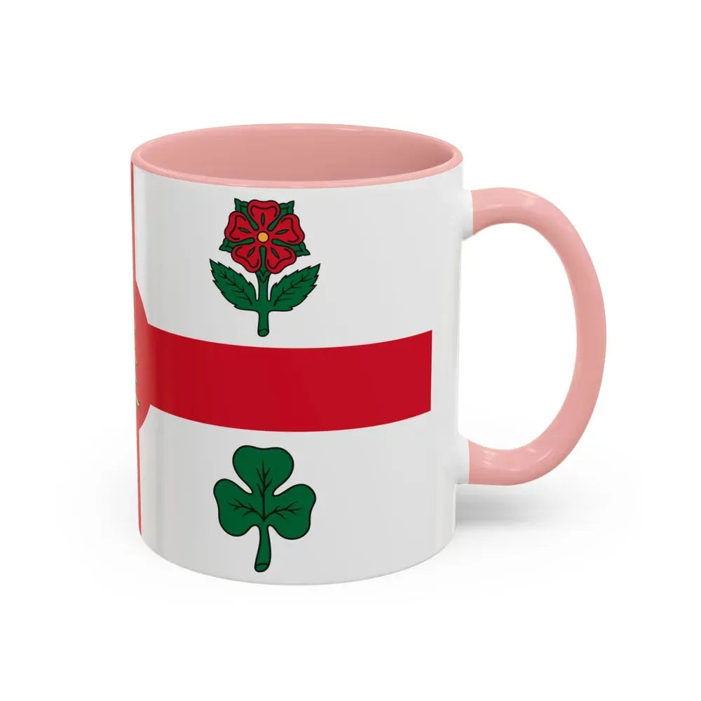 Flag of Montreal Canada - Accent Coffee Mug - Go Mug Yourself