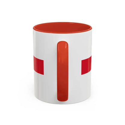 Flag of Montreal Canada - Accent Coffee Mug - Go Mug Yourself