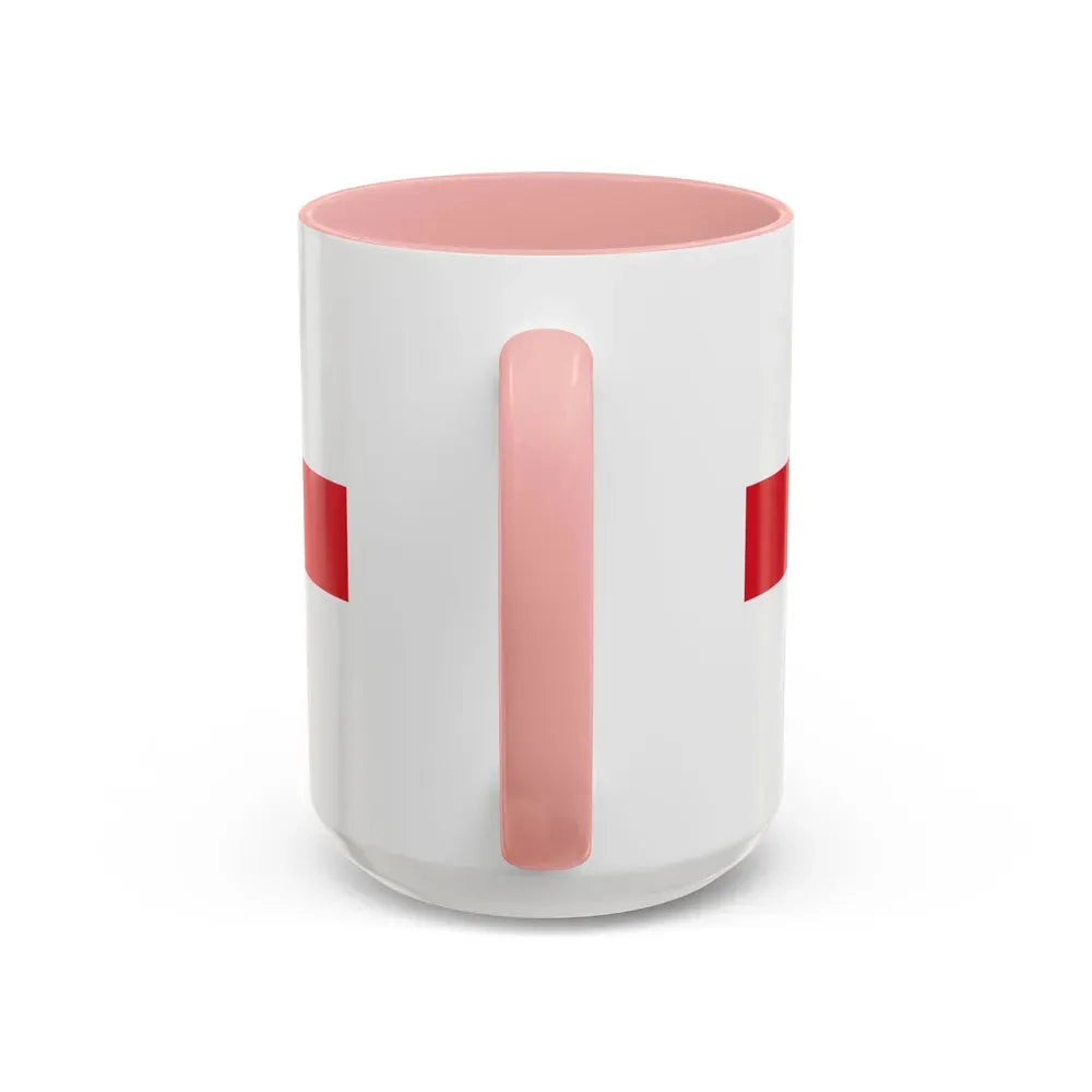 Flag of Montreal Canada - Accent Coffee Mug - Go Mug Yourself
