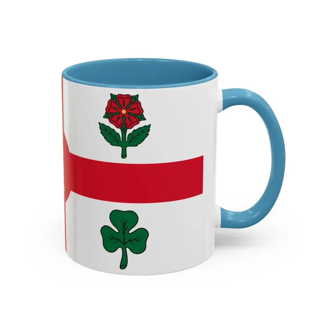 Flag of Montreal Canada - Accent Coffee Mug - Go Mug Yourself