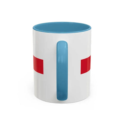 Flag of Montreal Canada - Accent Coffee Mug - Go Mug Yourself