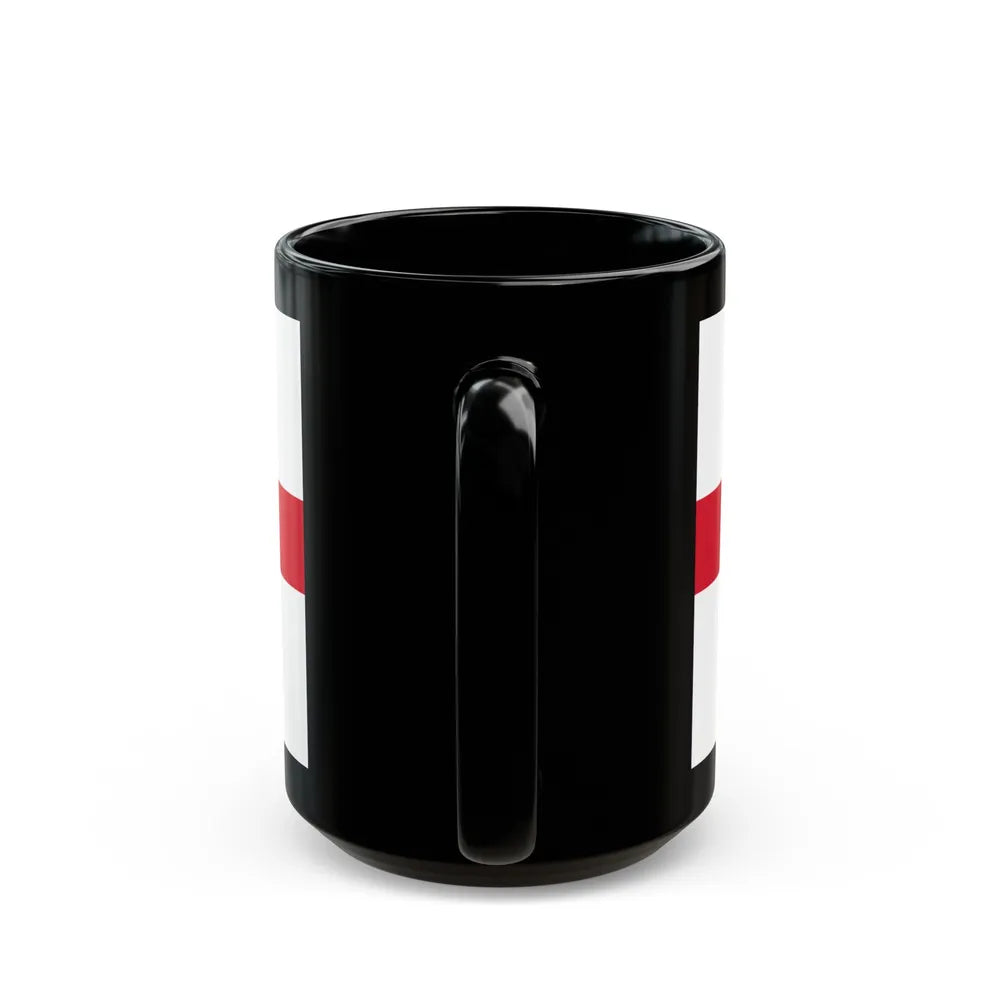 Flag of Montreal Canada - Black Coffee Mug-Go Mug Yourself