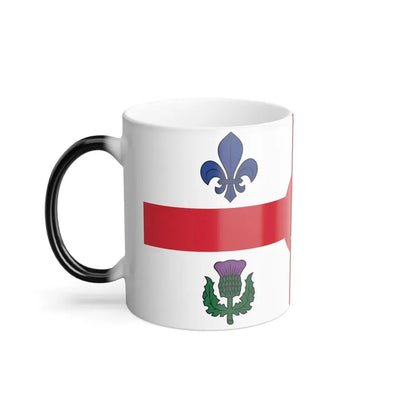 Flag of Montreal Canada - Color Changing Coffee Mug - Go Mug Yourself