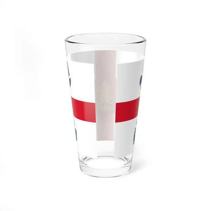 Flag of Montreal Canada - Pint Glass 16oz - Go Mug Yourself
