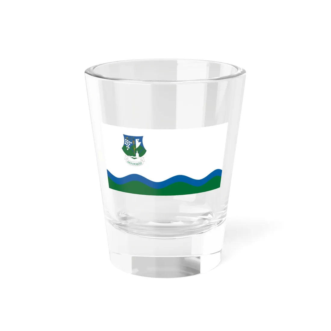Flag of Monyorod (Hungary) Shot Glass 1.5oz 1.5oz - Go Mug Yourself