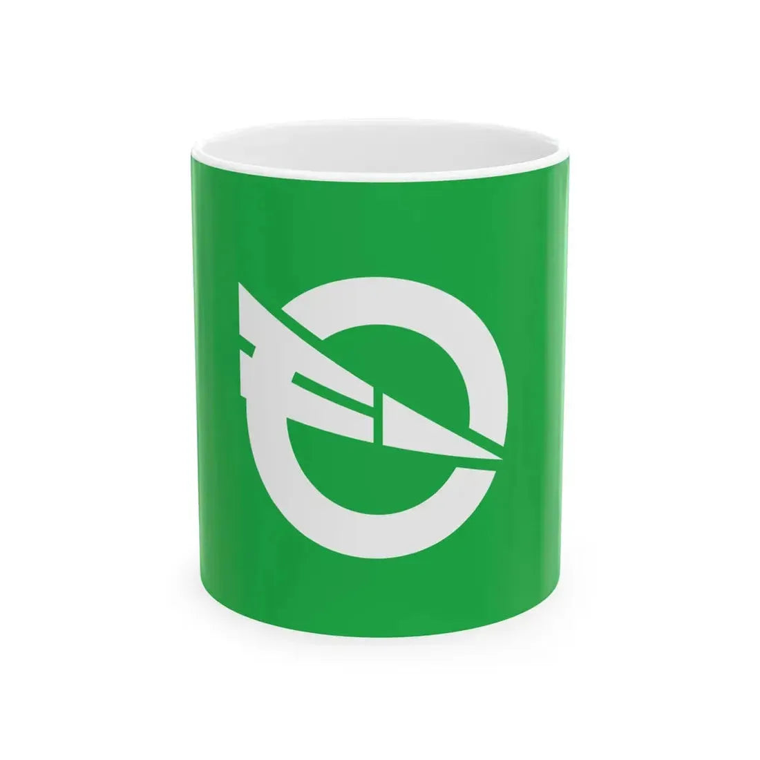 Flag of Monzen Ishikawa 1963-2006 (Japan) White Coffee Mug 11oz - Go Mug Yourself