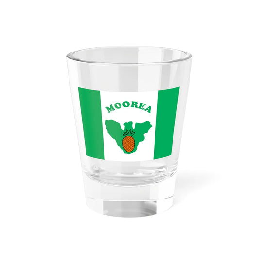 Flag of Moorea-Maiao (France) Shot Glass 1.5oz 1.5oz - Go Mug Yourself