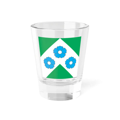 Flag of Mooste Parish (Estonia) Shot Glass 1.5oz 1.5oz - Go Mug Yourself