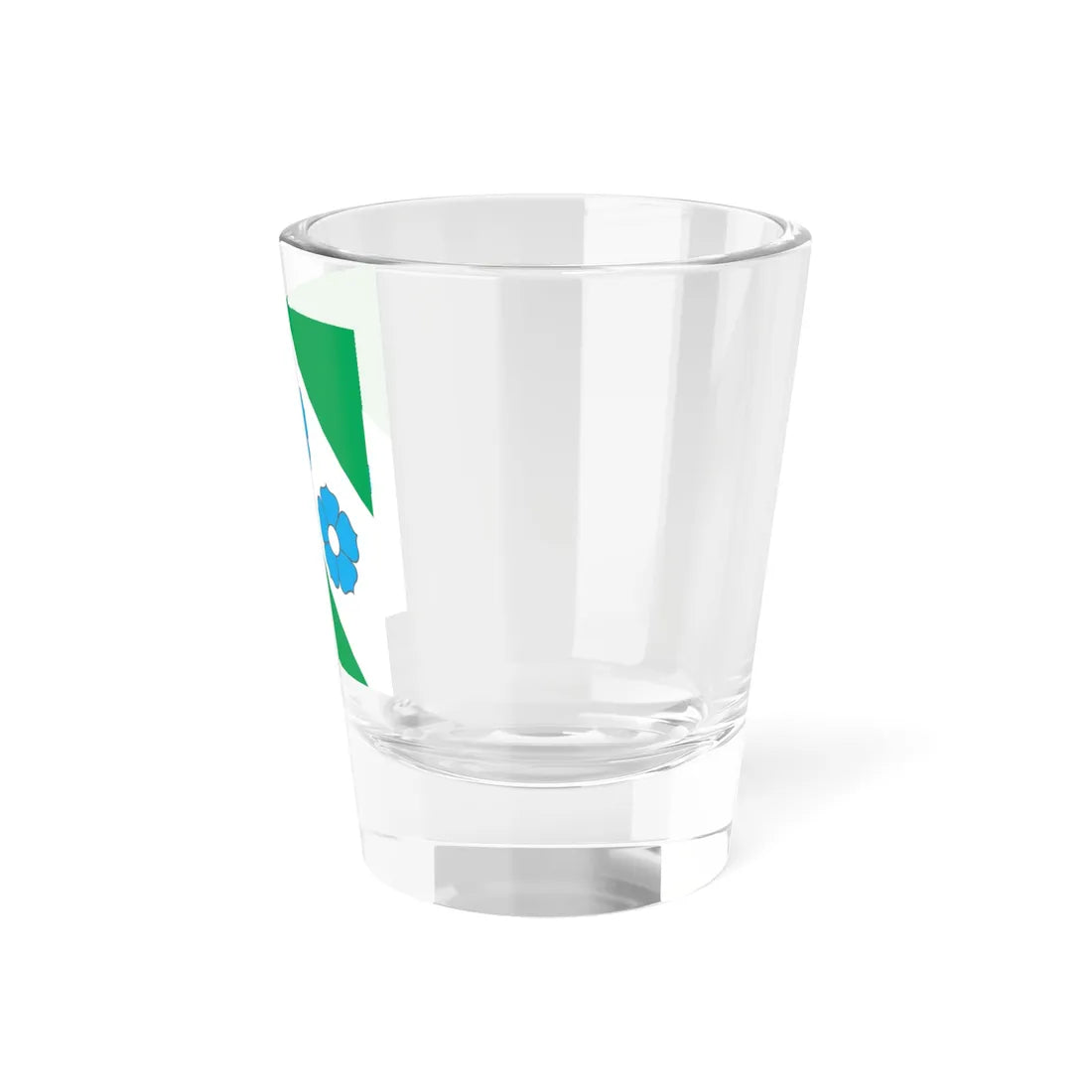 Flag of Mooste Parish (Estonia) Shot Glass 1.5oz - Go Mug Yourself