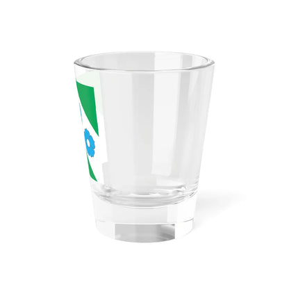 Flag of Mooste Parish (Estonia) Shot Glass 1.5oz - Go Mug Yourself