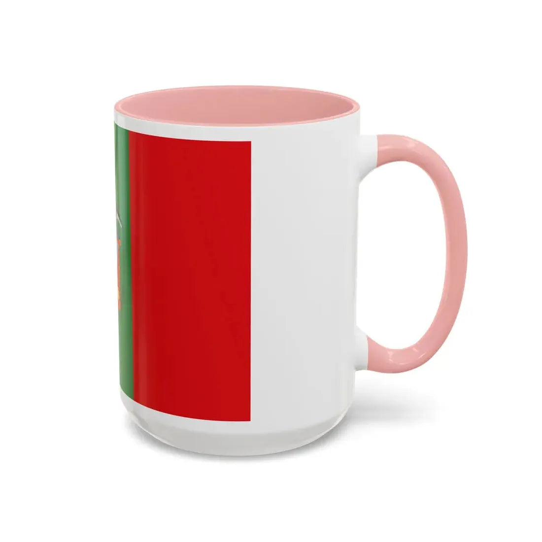 Flag of Moquegua capital of the Moquegua Region Peru - Accent Coffee Mug - Go Mug Yourself