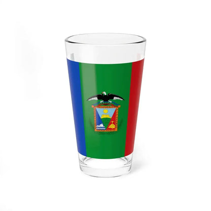 Flag of Moquegua capital of the Moquegua Region Peru - Pint Glass 16oz 16oz - Go Mug Yourself