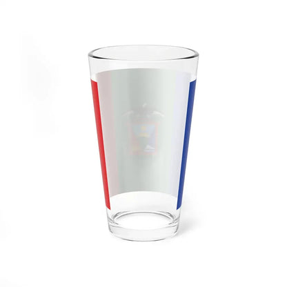 Flag of Moquegua capital of the Moquegua Region Peru - Pint Glass 16oz - Go Mug Yourself