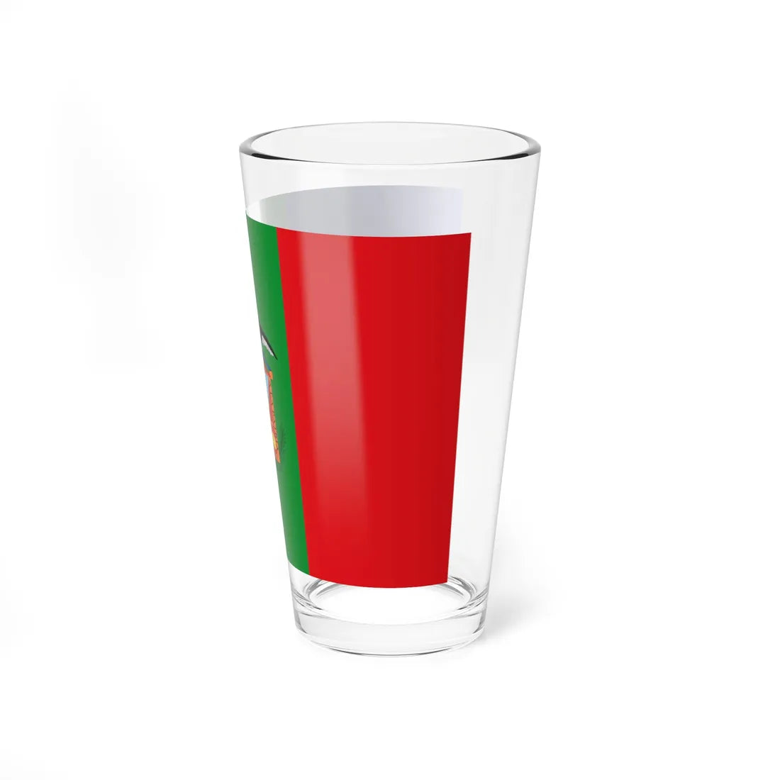 Flag of Moquegua (Peru) Pint Glass 16oz - Go Mug Yourself