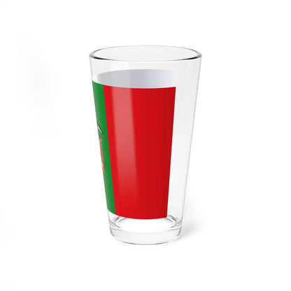 Flag of Moquegua (Peru) Pint Glass 16oz - Go Mug Yourself