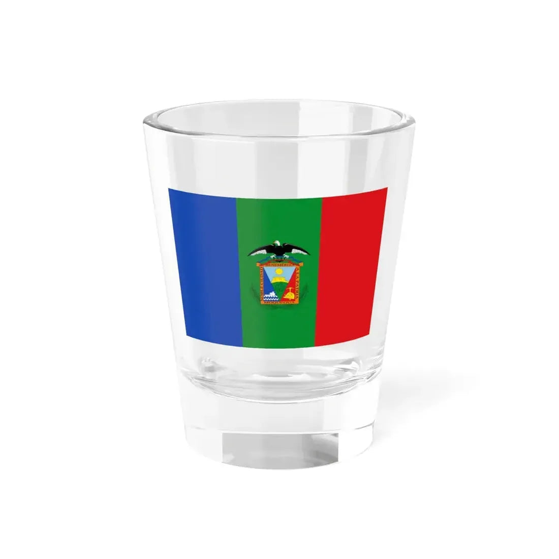 Flag of Moquegua (Peru) Shot Glass 1.5oz 1.5oz - Go Mug Yourself