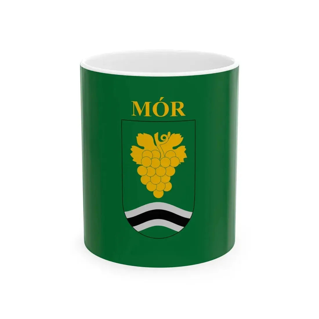 Flag of Mor (Hungary) White Coffee Mug 11oz - Go Mug Yourself