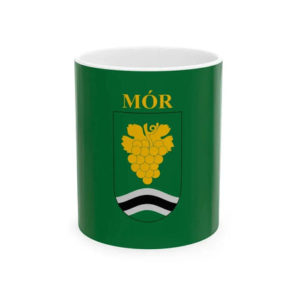 Flag of Mor (Hungary) White Coffee Mug 11oz - Go Mug Yourself